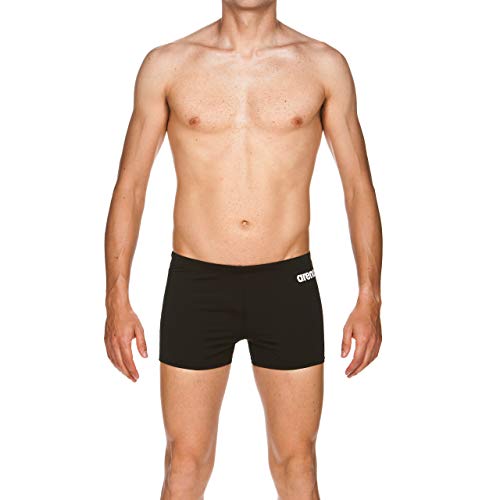 ARENA Herren Solid Badehose, Schwarz (Black/Weiß), 7 EU von ARENA