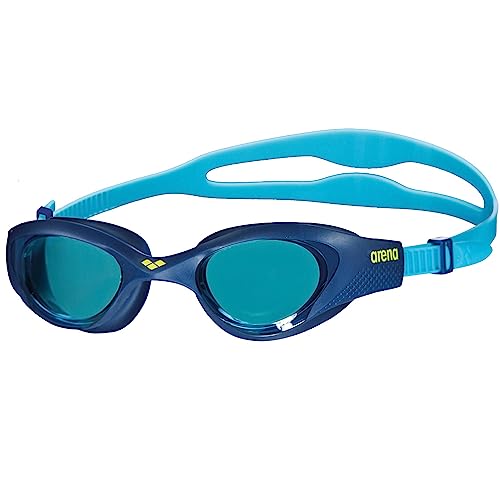 arena The One Junior Anti-Fog Schwimmbrille für Kinder, Schwimmbrille mit Breiten Gläsern, UV-Schutz, Selbstjustierender Nasensteg, Orbit-Proof Dichtungen von ARENA