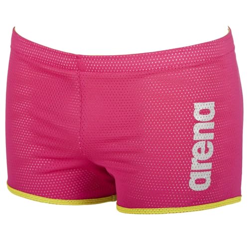 arena Unisex Trainingshilfe Schwimmhose Square Cut (Weniger Wasserwiderstand, Mesh-Gewebe, Chlorresistent), Fuchsia (90), M arena Unisex Trainingshilfe Schwimmhose Square Cut (Weniger Wasserwiderstand, Mesh-Gewebe, Chlorresistent), Fuchsia (90), M von ARENA