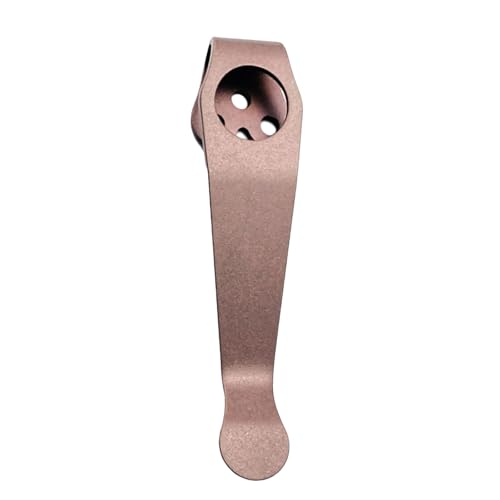 Klappmesser Rückenclip Messer Werkzeug Zubehör Legierung Klappmesserhalter Messer Tasche Back Clip von arenmi