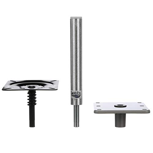 Attwood 97749-7 Swivl-Eze Lock’N-Pin ¾-Inch Pedestal Package, Brushed Aluminum Finish, 11 Inches Tall, 7-Inch x 7-Inch Base Plate Attwood 97749-7 Swivl-Eze Lock’N-Pin ¾-Inch Pedestal Package, Brushed Aluminum Finish, 11 Inches Tall, 7-Inch x 7-Inch Base Plate von attwood