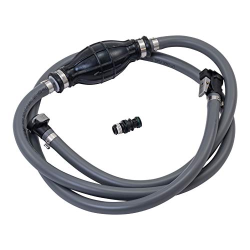 attwood 93806MUS7 Kraftstoffleitungs-Kit für Boote, 1,8 m x 0,9 cm, für Quecksilbermotoren mit universellem spritzlosem Kraftstoffanschluss, grau attwood 93806MUS7 Kraftstoffleitungs-Kit für Boote, 1,8 m x 0,9 cm, für Quecksilbermotoren mit universellem spritzlosem Kraftstoffanschluss, grau von attwood