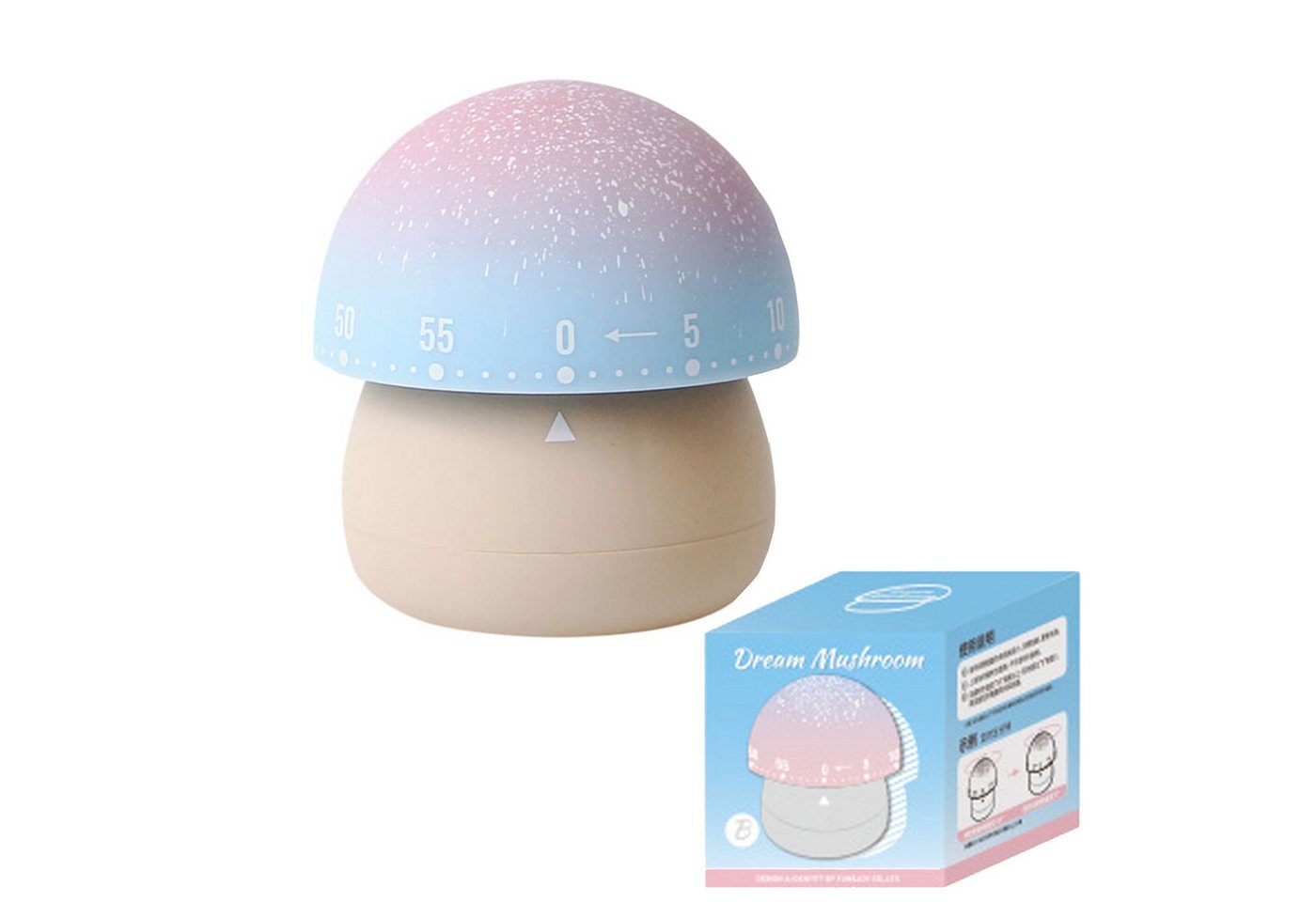 autolock Küchentimer Mechanischer Küchentimer, niedlicher Pilz-Timer für Kinder autolock Küchentimer Mechanischer Küchentimer, niedlicher Pilz-Timer für Kinder von autolock