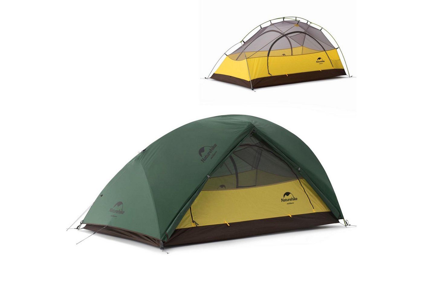 autolock Kuppelzelt t Campingzelt - Ultraleicht Zelt für 2 Personen Würfelzelt, Personen: 2 von autolock
