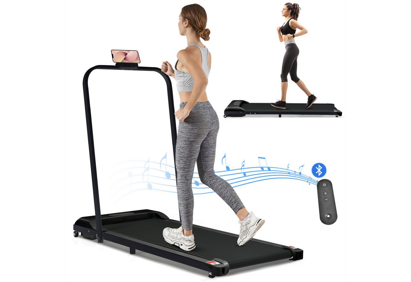 autolock Laufband 2 in 1 Laufband mit Fernbedienun 1-6 km/h LED-Display Bluetooth autolock Laufband 2 in 1 Laufband mit Fernbedienun 1-6 km/h LED-Display Bluetooth von autolock