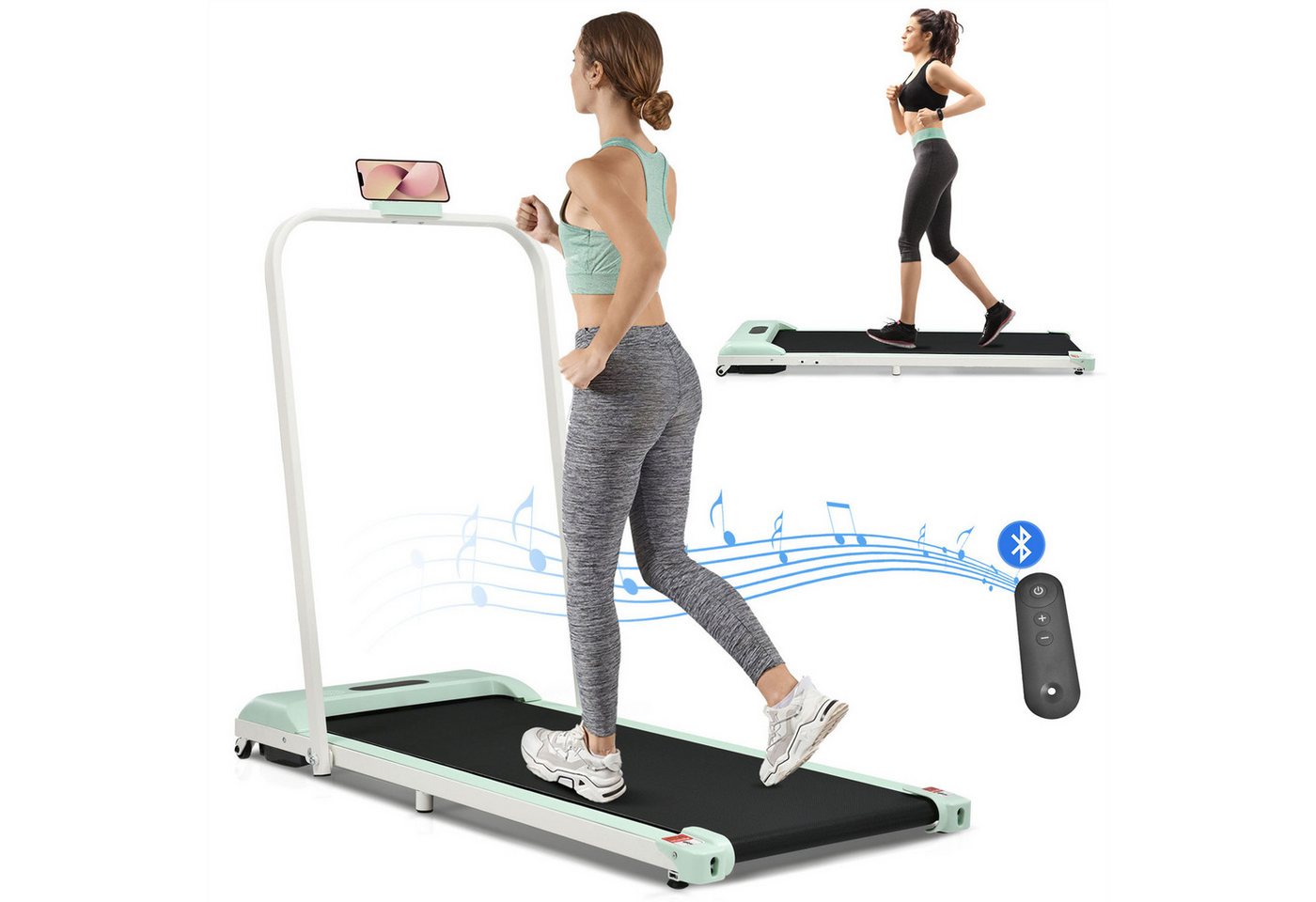 autolock Laufband 2 in 1 Laufband mit Fernbedienun 1-6 km/h LED-Display Bluetooth autolock Laufband 2 in 1 Laufband mit Fernbedienun 1-6 km/h LED-Display Bluetooth von autolock