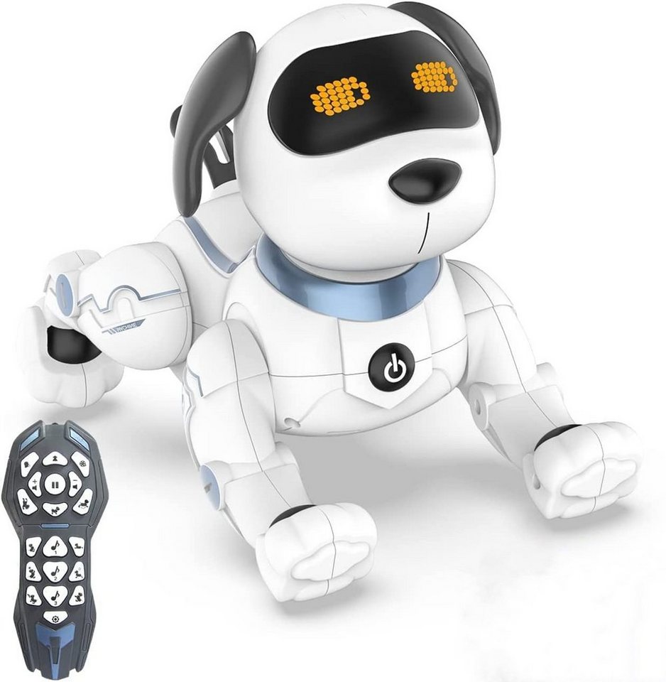 autolock RC-Roboter Intelligenter Roboter Hund,programmierbarer Roboter-Welpe, mit Singen,Tanzen,Sprechen für Kinder, interaktiver Spielzeug von autolock
