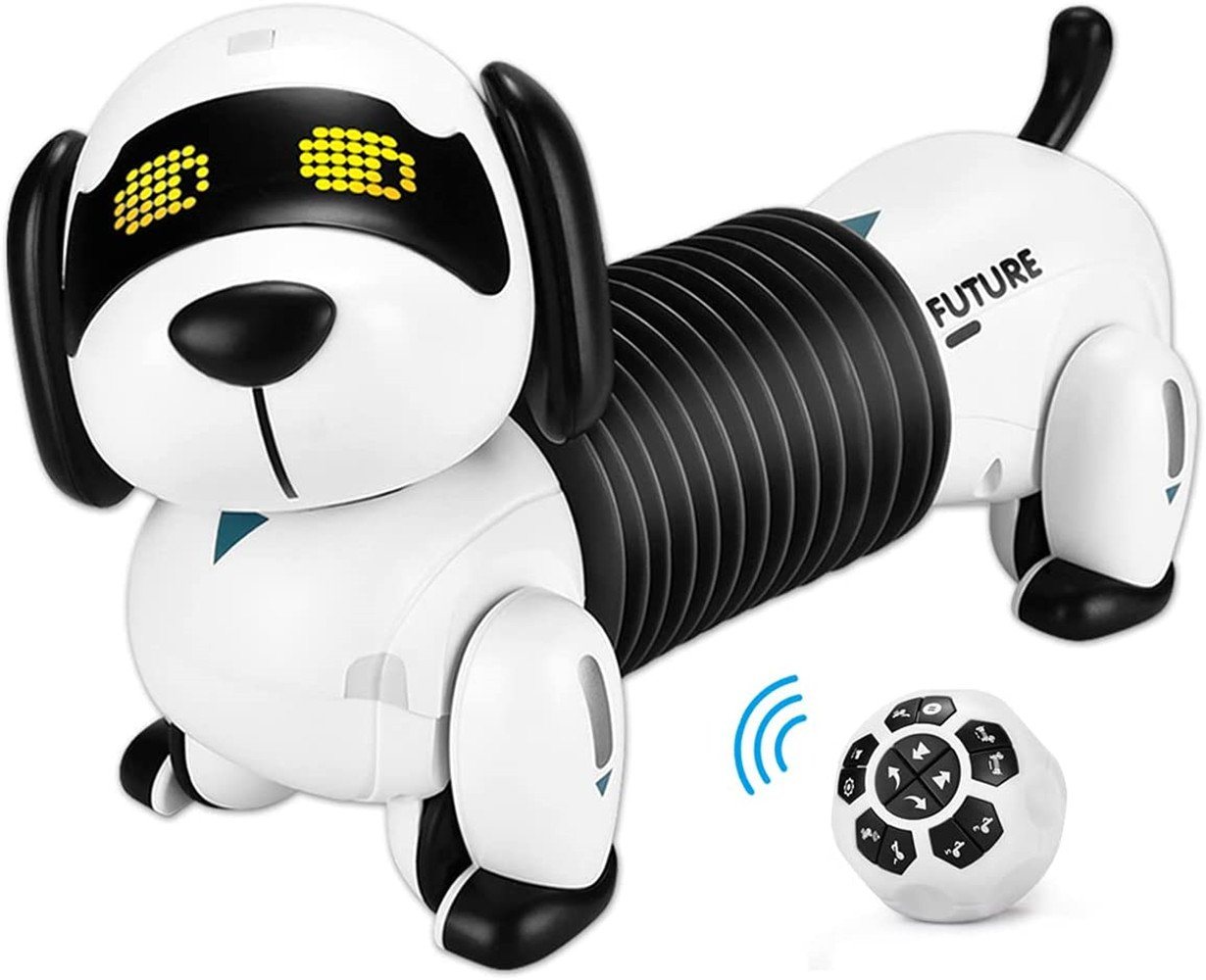 autolock RC-Roboter Intelligenter Roboter Hund,programmierbarer Roboter-Welpe, mit Singen,Tanzen,Sprechen für Kinder, interaktiver Spielzeug autolock RC-Roboter Intelligenter Roboter Hund,programmierbarer Roboter-Welpe, mit Singen,Tanzen,Sprechen für Kinder, interaktiver Spielzeug von autolock