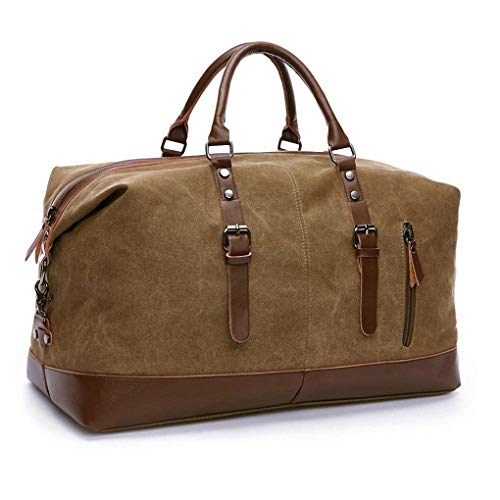 Übergroße Canvas Reisetasche Reisetasche Reisetaschen Plus Handtasche Umhängetasche Crossbody Overnight Weekend Bag Unisex-Reisetasche mit PU-Ledergriff Übergroße Canvas Reisetasche Reisetasche Reisetaschen Plus Handtasche Umhängetasche Crossbody Overnight Weekend Bag Unisex-Reisetasche mit PU-Ledergriff von autumndeer