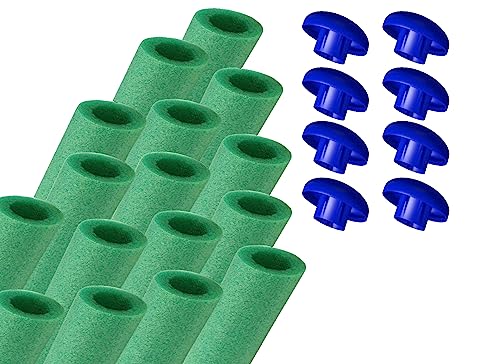 walexo 16 x Trampolin Schaumstoff Schaumstoffabdeckung für 8 Stangensysteme (82 cm, Hellgrün) walexo 16 x Trampolin Schaumstoff Schaumstoffabdeckung für 8 Stangensysteme (82 cm, Hellgrün) von walexo