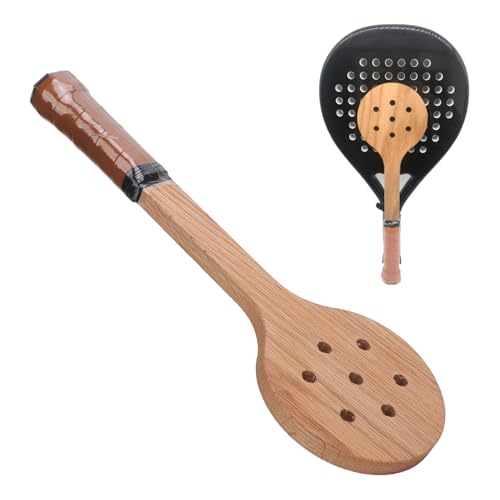 Holz-Tennislöffel, Holzlöffel, Tennis-Trainingshilfe, Tennisschläger, Sweet-Spot-Trainer, Tennis-Pointer, Tennis-Schlagtraining für Präzises Schwungtraining Holz-Tennislöffel, Holzlöffel, Tennis-Trainingshilfe, Tennisschläger, Sweet-Spot-Trainer, Tennis-Pointer, Tennis-Schlagtraining für Präzises Schwungtraining von banapoy