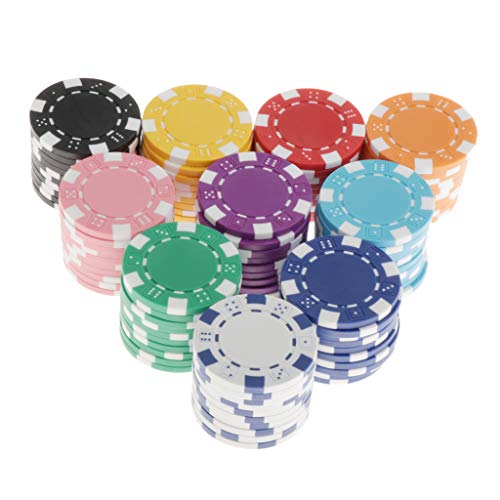 barenx Casino Board Blanko-Chips Token Poker Chips Set Tischspiel Set mit 100 Stück barenx Casino Board Blanko-Chips Token Poker Chips Set Tischspiel Set mit 100 Stück von barenx