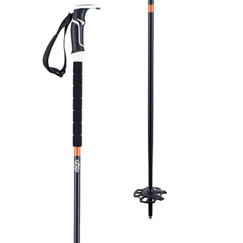 K2 Unisex – Erwachsene Scepter Black Skistock, 115 cm von K2