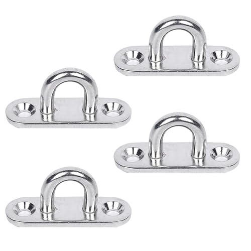 beejune 4 Stück Augplatte Edelstahl, Augplatte Mit öse, Edelstahl ösen, Edelstahl Decksplatte, 304 Decksplatte Augplatte, Decken-Haken, Für Aufhängen Von Gegenständen Befestigungshaken beejune 4 Stück Augplatte Edelstahl, Augplatte Mit öse, Edelstahl ösen, Edelstahl Decksplatte, 304 Decksplatte Augplatte, Decken-Haken, Für Aufhängen Von Gegenständen Befestigungshaken von beejune