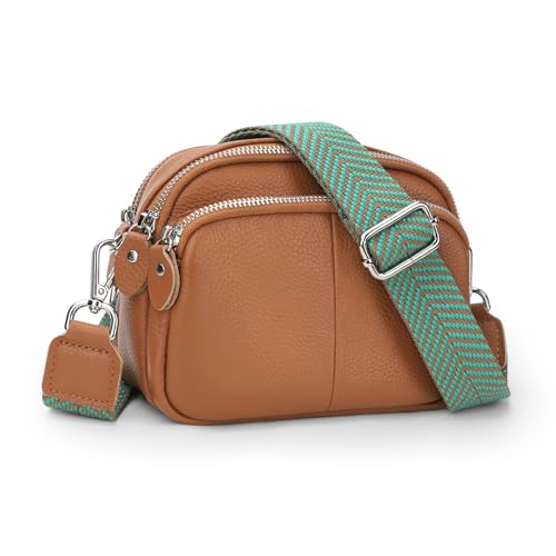 befen Echtes Leder Kleine Umhängetasche Damen Klein, Kleine Handtasche Damen mit Breitem Gurt Tasche Damen Umhängetasche Crossbody Bag Damen Leder Echt, Kleine Tasche Damen Braun Leder Klein befen Echtes Leder Kleine Umhängetasche Damen Klein, Kleine Handtasche Damen mit Breitem Gurt Tasche Damen Umhängetasche Crossbody Bag Damen Leder Echt, Kleine Tasche Damen Braun Leder Klein von befen