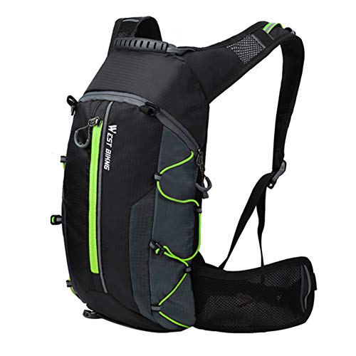 belupai wasserdichte Fahrradtasche Radfahren Bergsteiger Rucksack Atmungsaktiv 10L Ultraleicht Fahrrad Wassertasche Klettern Radfahren Hydration Rucks von belupai