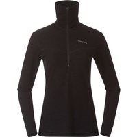 Bergans Damen Inner:Dual Merino Half Zip Longsleeve von bergans