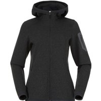 Bergans Damen Kamphaug Knitted Hoodie Jacke von bergans