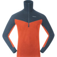 Bergans Herren Inner:Dual Merino Half Zip Longsleeve Bergans Herren Inner:Dual Merino Half Zip Longsleeve von bergans