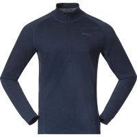 Bergans Herren Inner:Pure Merino Half Zip Longsleeve von bergans