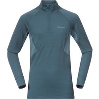 Bergans Kinder Inner:Pure Merino Half Zip Longsleeve von bergans