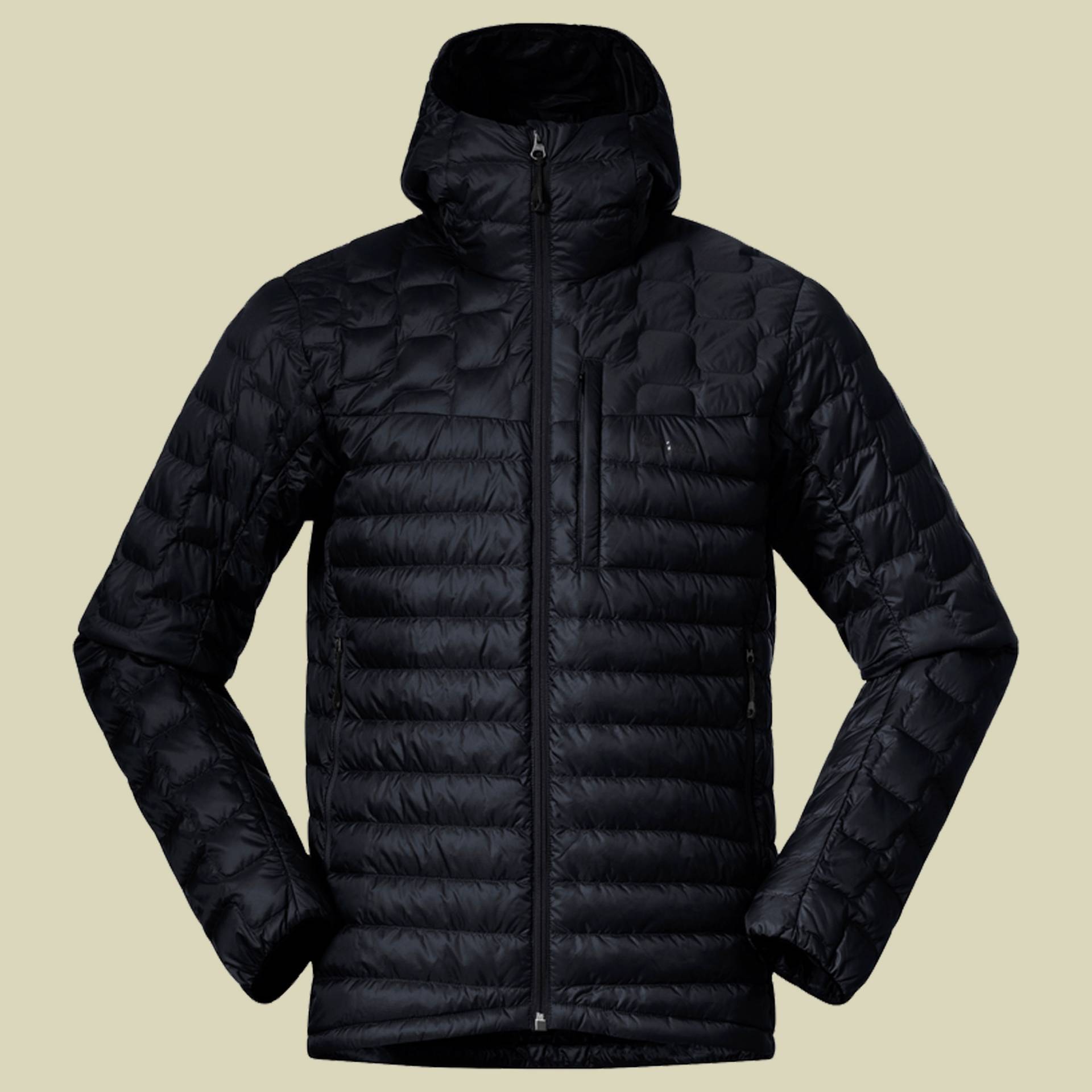 Magma Light Down Jacket w Hood Men Größe M  Farbe black von bergans