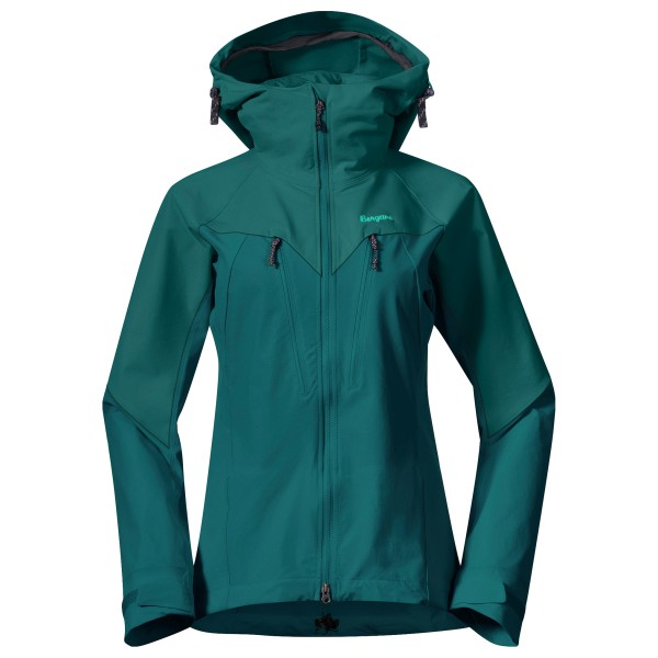 Bergans - Women's Tind Softshell Jacket - Softshelljacke Gr M türkis/blau von bergans