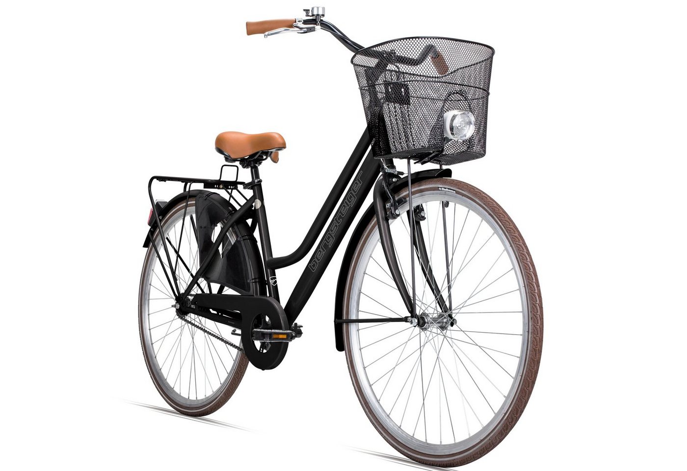 bergsteiger Cityrad Amsterdam 26, 28 Zoll Damenfahrrad, ab 150 cm, Korb, 1 Gang, V-Bremse & Rücktrittbremse bergsteiger Cityrad Amsterdam 26, 28 Zoll Damenfahrrad, ab 150 cm, Korb, 1 Gang, V-Bremse & Rücktrittbremse von bergsteiger