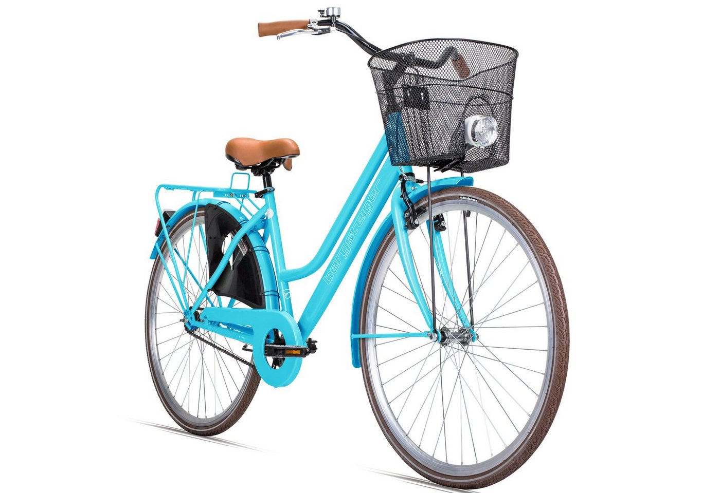 bergsteiger Cityrad Amsterdam 26, 28 Zoll Damenfahrrad, ab 150 cm, Korb, 1 Gang, V-Bremse & Rücktrittbremse bergsteiger Cityrad Amsterdam 26, 28 Zoll Damenfahrrad, ab 150 cm, Korb, 1 Gang, V-Bremse & Rücktrittbremse von bergsteiger