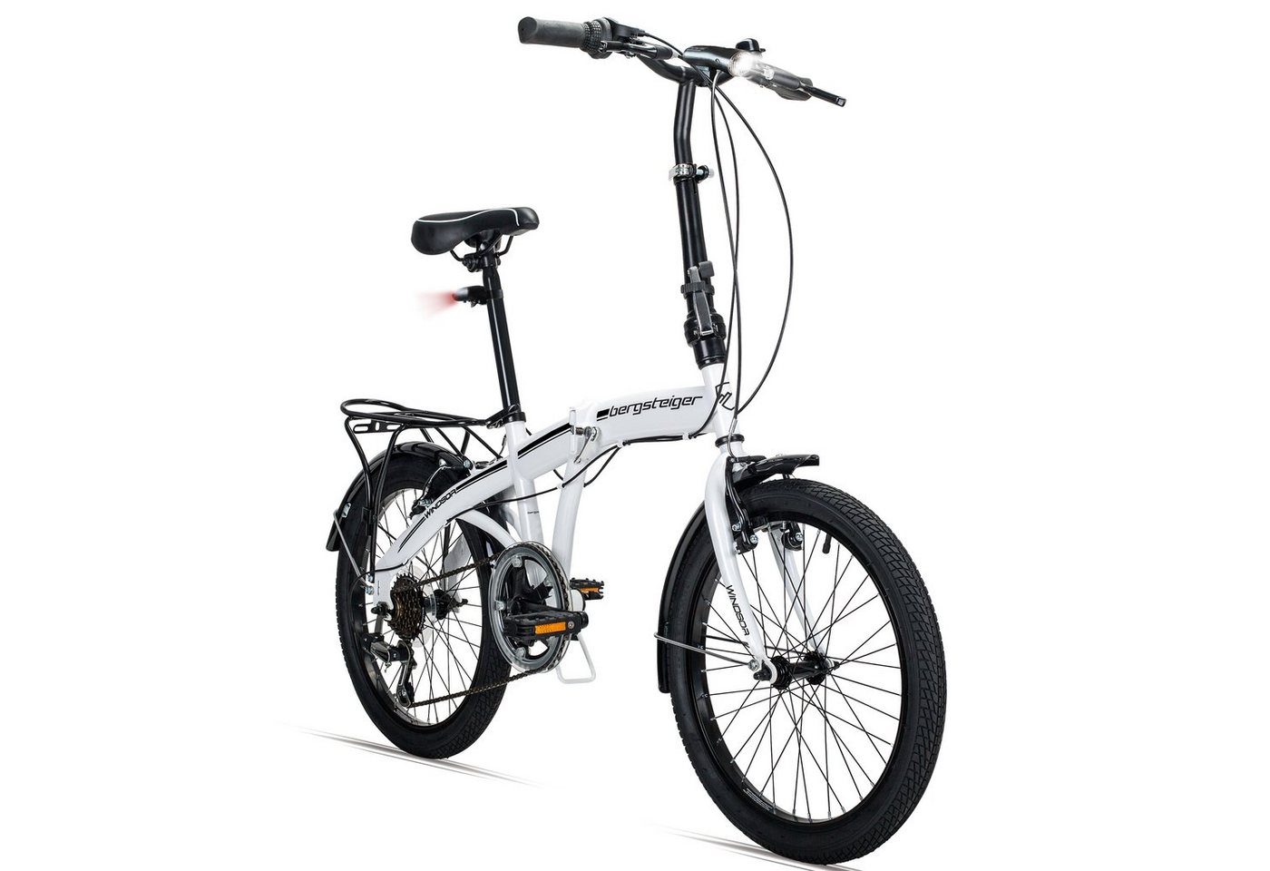 bergsteiger Faltrad Windsor 20 Zoll, Klapprad, Shimano 6 Gang-Schaltung, Damen, Herren, 6 Gang Shimano Tourney RD-TY21 Schaltwerk, Kettenschaltung, V-Bremsen bergsteiger Faltrad Windsor 20 Zoll, Klapprad, Shimano 6 Gang-Schaltung, Damen, Herren, 6 Gang Shimano Tourney RD-TY21 Schaltwerk, Kettenschaltung, V-Bremsen von bergsteiger