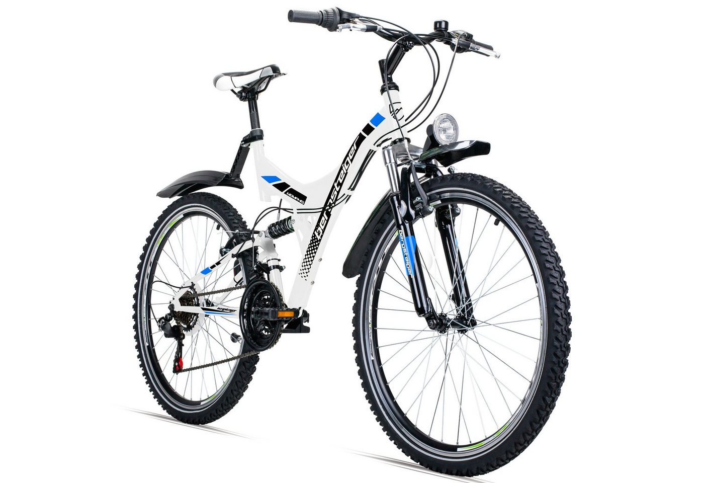 bergsteiger Mountainbike Memphis 26 Zoll, geeignet ab 150 cm, Damen, Herren, 21 Gang Shimano Tourney RD-TZ50 Schaltwerk, Kettenschaltung, V-Brakes bergsteiger Mountainbike Memphis 26 Zoll, geeignet ab 150 cm, Damen, Herren, 21 Gang Shimano Tourney RD-TZ50 Schaltwerk, Kettenschaltung, V-Brakes von bergsteiger
