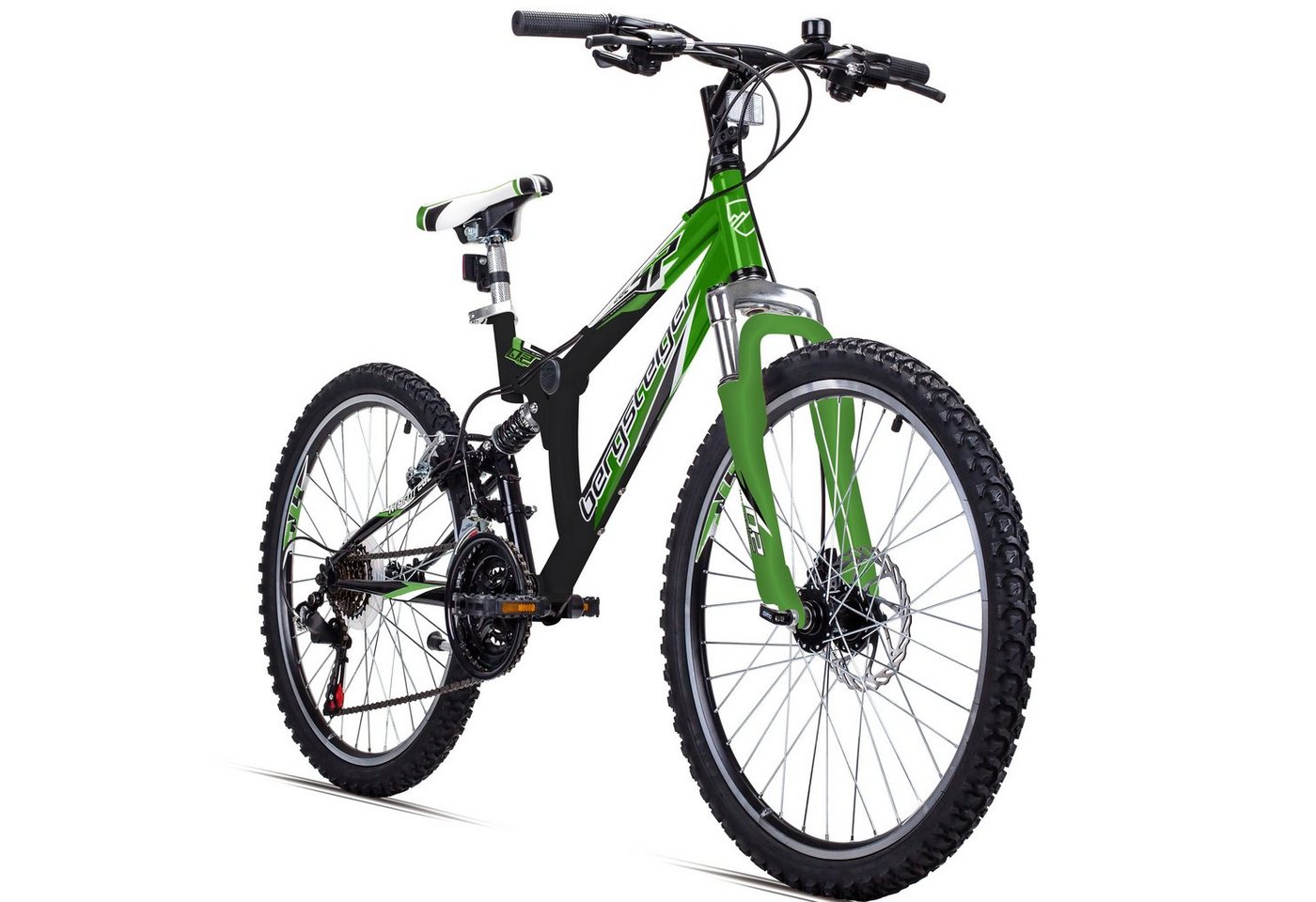 bergsteiger Mountainbike Montreal 20, 24 Zoll Kinderfahrrad, 6 - 13 Jahre, Mädchen, Jungen, 18 Gang Shimano Tourney RD-TZ50 Schaltwerk, Kettenschaltung, Scheibenbremse, V-Brake bergsteiger Mountainbike Montreal 20, 24 Zoll Kinderfahrrad, 6 - 13 Jahre, Mädchen, Jungen, 18 Gang Shimano Tourney RD-TZ50 Schaltwerk, Kettenschaltung, Scheibenbremse, V-Brake von bergsteiger