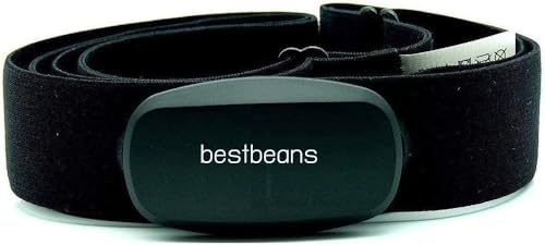 bestbeans Heartbeat Puls Gurt Bluetooth Low Energy & ANT+ Herzfrequenz - Messer Sensor Fitness Herzschlag von bestbeans