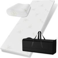 Bestschlaf Reisetopper mit Tasche und Kissen, 90x200x3,5cm Bestschlaf Reisetopper mit Tasche und Kissen, 90x200x3,5cm von bestschlaf