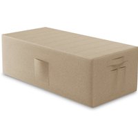 Husse für Klappmatratze Gästematratze 160x195x15, creme Husse für Klappmatratze Gästematratze 160x195x15, creme von bestschlaf