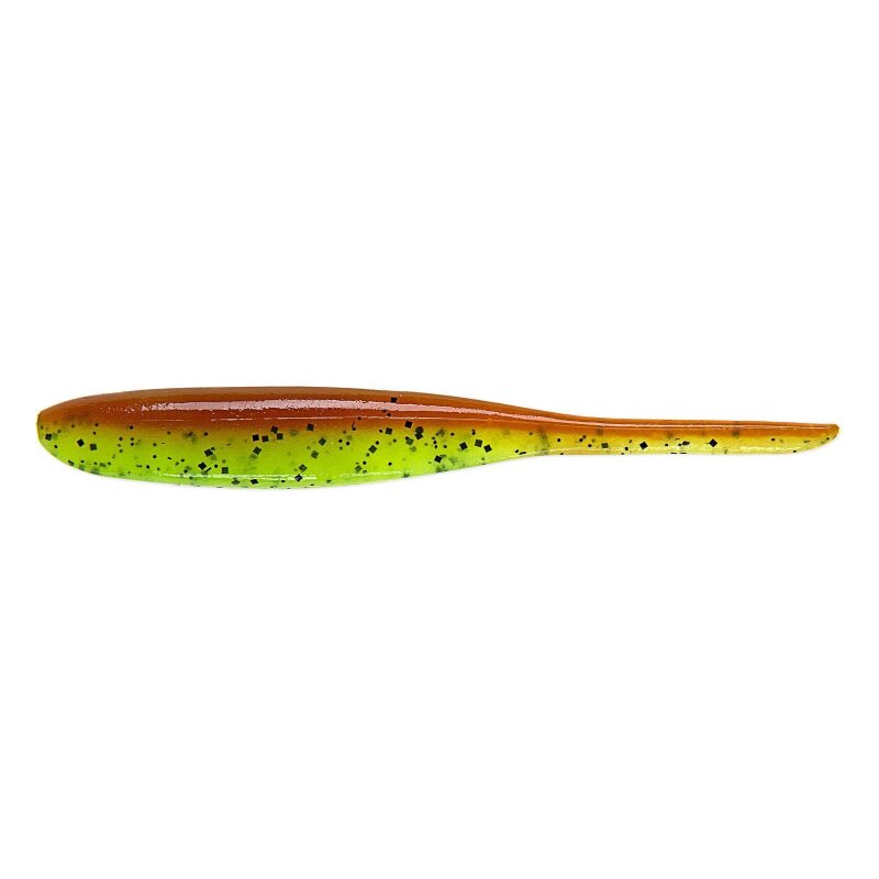 KEITECH 3 Shad Impact 7,5cm 2,1g Motoroil/Chartreuse 10Stk." KEITECH 3 Shad Impact 7,5cm 2,1g Motoroil/Chartreuse 10Stk."