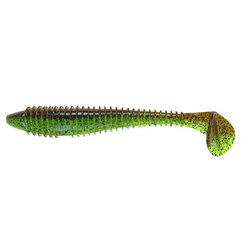 KEITECH 7.8 FAT Swing Impact 20cm 54g Green Pumpkin/Chartreuse 2Stk."