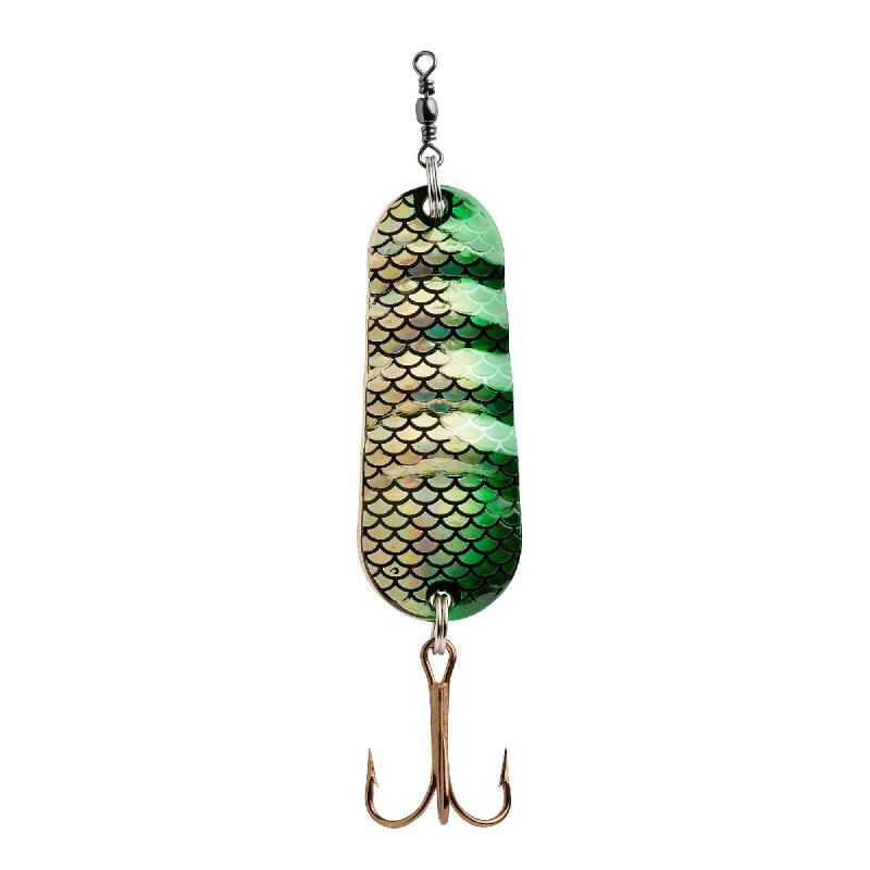 ABU GARCIA Atom Spoon 7,5cm 20g Flash Gold/Green ABU GARCIA Atom Spoon 7,5cm 20g Flash Gold/Green