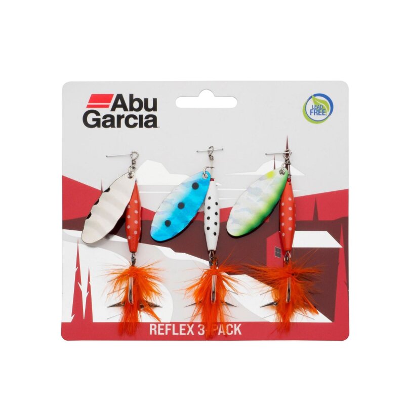 ABU GARCIA Reflex Pack 4,5cm 7g Mix Colours II 3Stk. ABU GARCIA Reflex Pack 4,5cm 7g Mix Colours II 3Stk.
