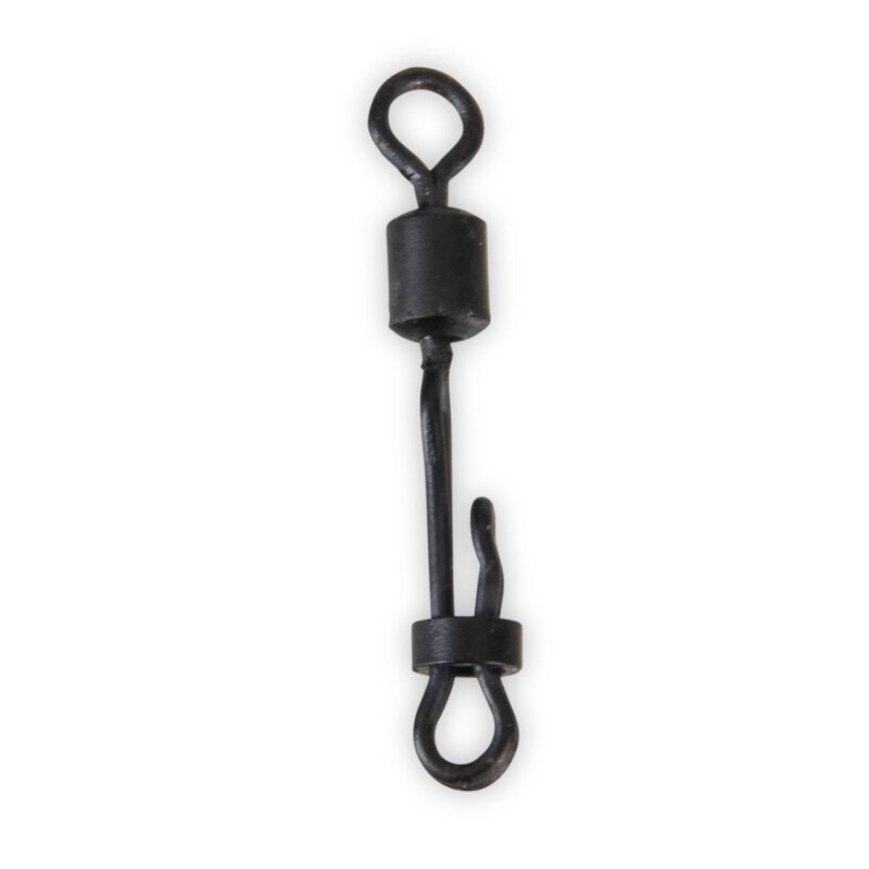 ANACONDA Camou Easy Power Lock Swivel 35kg Matt Schwarz 10Stk. ANACONDA Camou Easy Power Lock Swivel 35kg Matt Schwarz 10Stk.