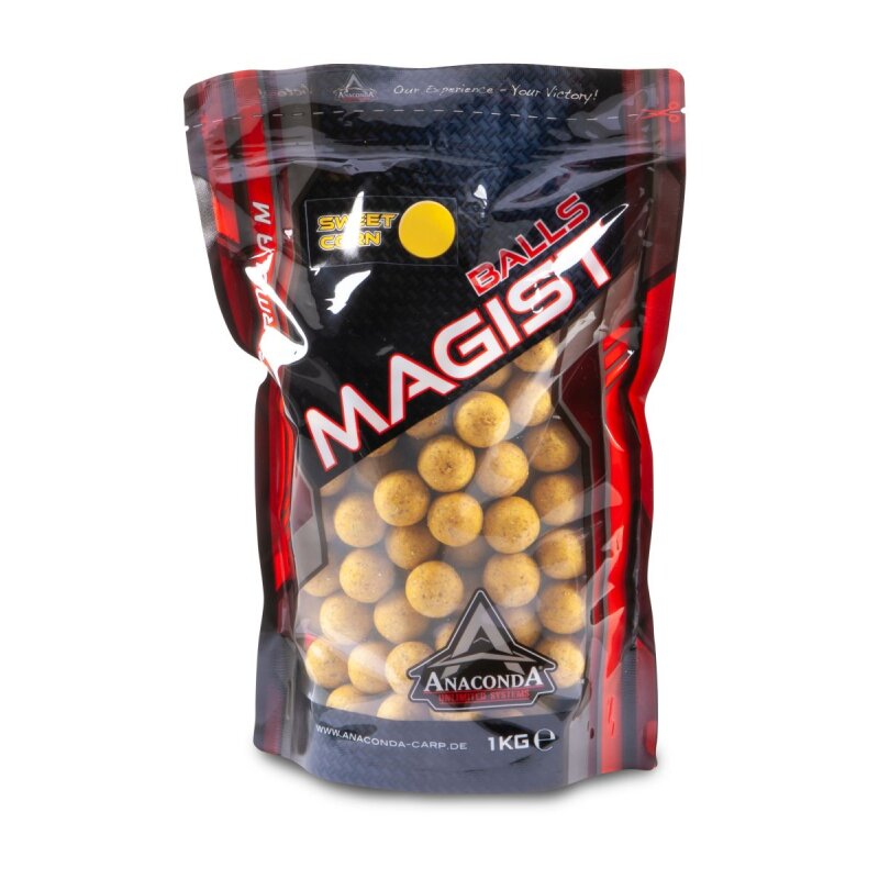ANACONDA Magist Balls Sweet Corn 16mm 1kg (7,14 € pro 1 kg)