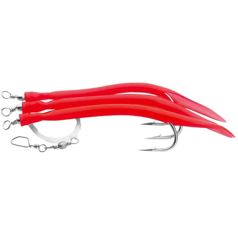 AQUANTIC 3er Gummi Makk System Gr.6/0 130cm 0,8mm Red AQUANTIC 3er Gummi Makk System Gr.6/0 130cm 0,8mm Red