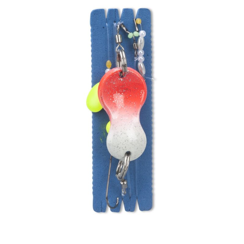 AQUANTIC Flatfish Spoon Rig Gr.1/0 110cm 0,5mm 0,4mm Luminous Red AQUANTIC Flatfish Spoon Rig Gr.1/0 110cm 0,5mm 0,4mm Luminous Red