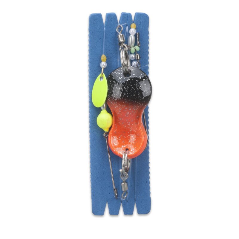 AQUANTIC Flatfish Spoon Rig Gr.1/0 110cm 0,5mm 0,4mm Red Black AQUANTIC Flatfish Spoon Rig Gr.1/0 110cm 0,5mm 0,4mm Red Black