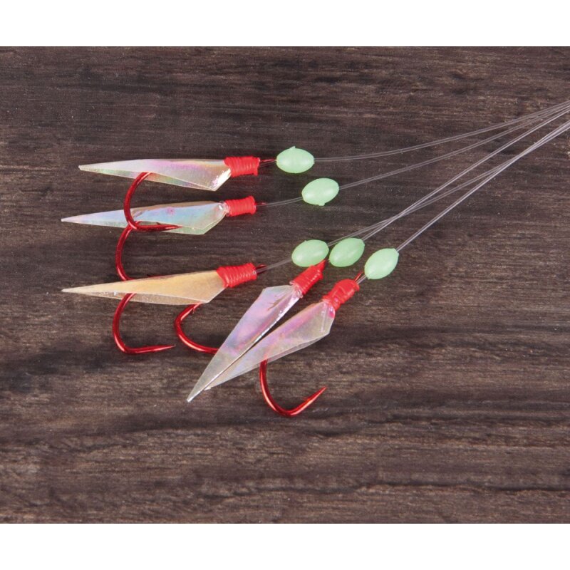 AQUANTIC Heringsvorfach I Gr.4 160cm 0,5mm Red AQUANTIC Heringsvorfach I Gr.4 160cm 0,5mm Red