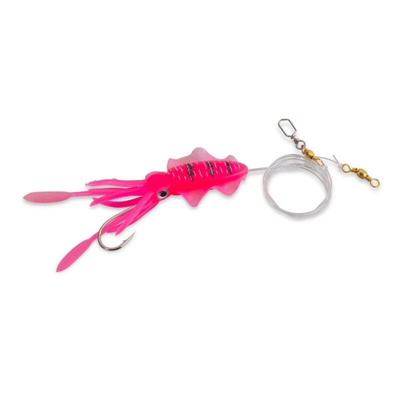 AQUANTIC Octopus Leader Rig Gr.8/0 100cm 0,8mm Pink AQUANTIC Octopus Leader Rig Gr.8/0 100cm 0,8mm Pink