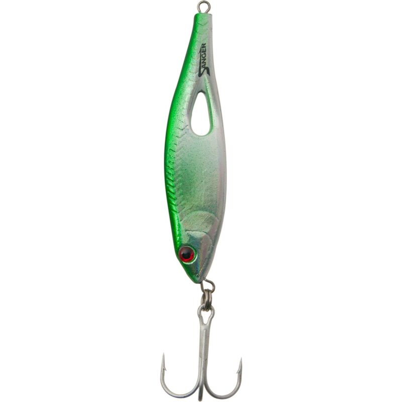 AQUANTIC Perfo Pilk 65g Grün-Silber AQUANTIC Perfo Pilk 65g Grün-Silber