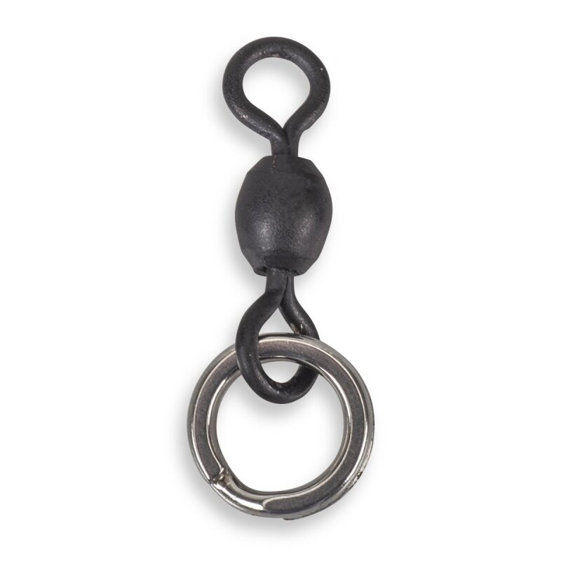 AQUANTIC Power Splitring Swivel 34mm 115kg 4Stk. AQUANTIC Power Splitring Swivel 34mm 115kg 4Stk.