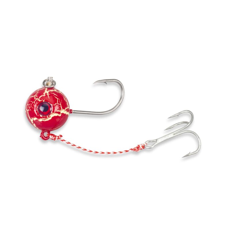 AQUANTIC Rotating Jighead Kit Gr.6/0 Gr.2/0 150g Rot AQUANTIC Rotating Jighead Kit Gr.6/0 Gr.2/0 150g Rot