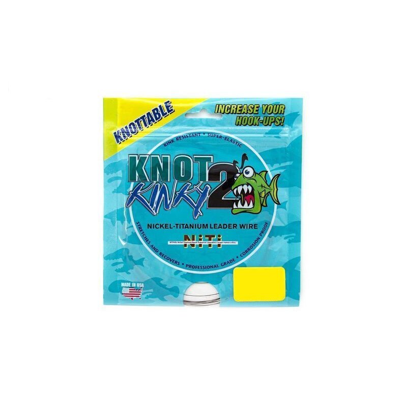 AQUATEKO Knot 2 Kinky 1x7 Titanium 0,26mm 2,7kg 3m Black... (10,00 € pro 1 m)